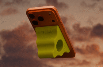 Apple teamed up with another artist to make this iPhone grip and stand