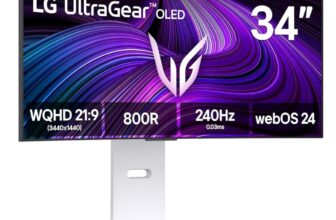 LG’s 34-Inch Curved Monitor (OLED, 240Hz, WQHD) Down to Peanuts, Amazon Reaches an All-Time Low