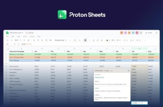 Proton Sheets joins the company’s productivity suite