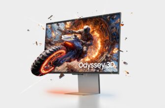 Samsung’s latest Odyssey gaming monitor has a 32-inch 6K screen with glasses-free 3D