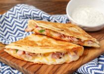 Ham and Cheese Quesadilla – Barefeet in the Kitchen