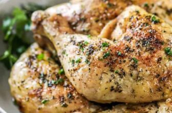 Crispy Baked Chicken Legs