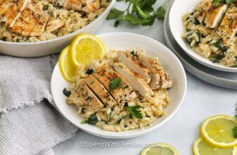 Lemon Chicken Orzo