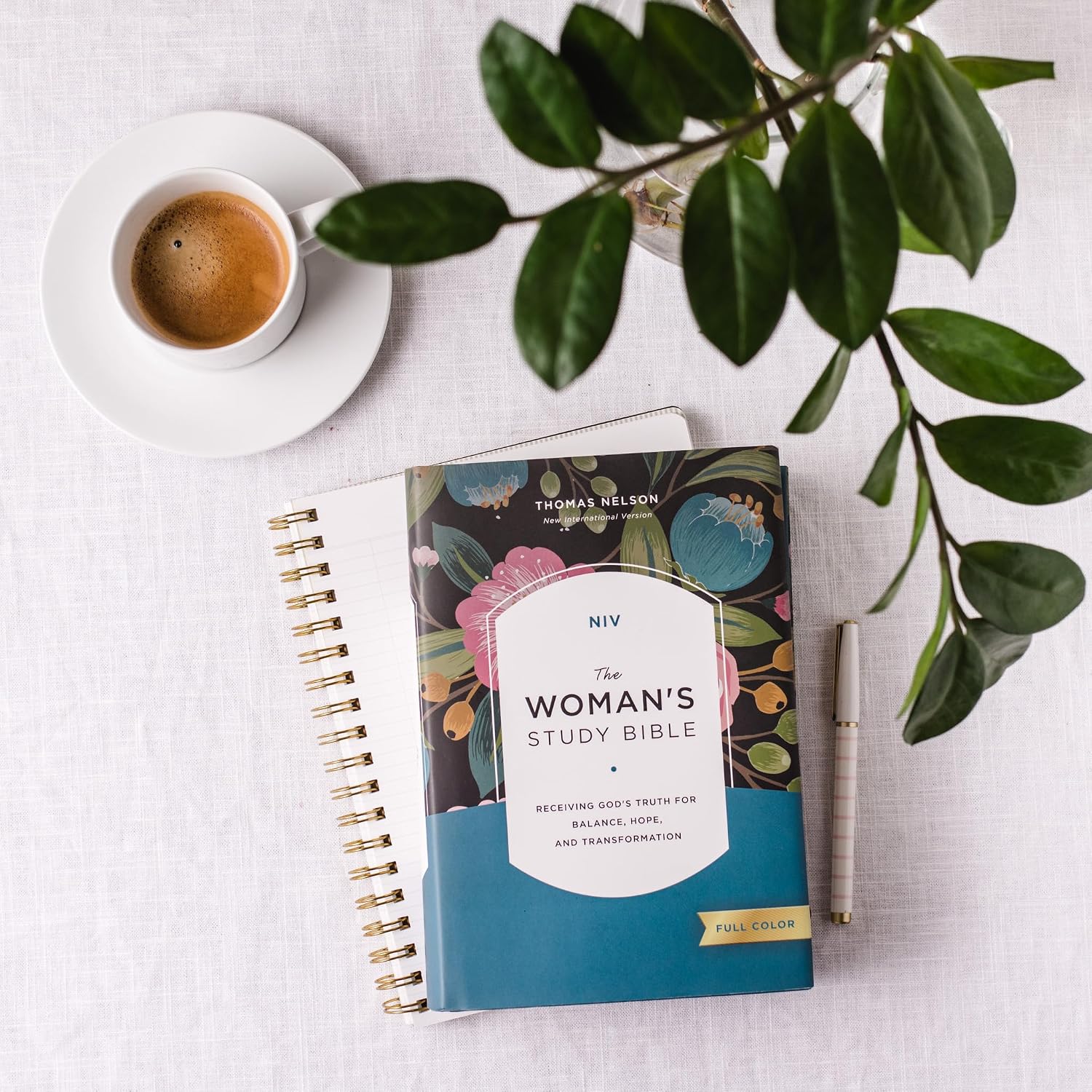 NIV, The Woman's Study Bible, Hardcover, Full-Color, Red Letter: Receiving God's Truth for Balance, Hope, and Transformation - Image 2