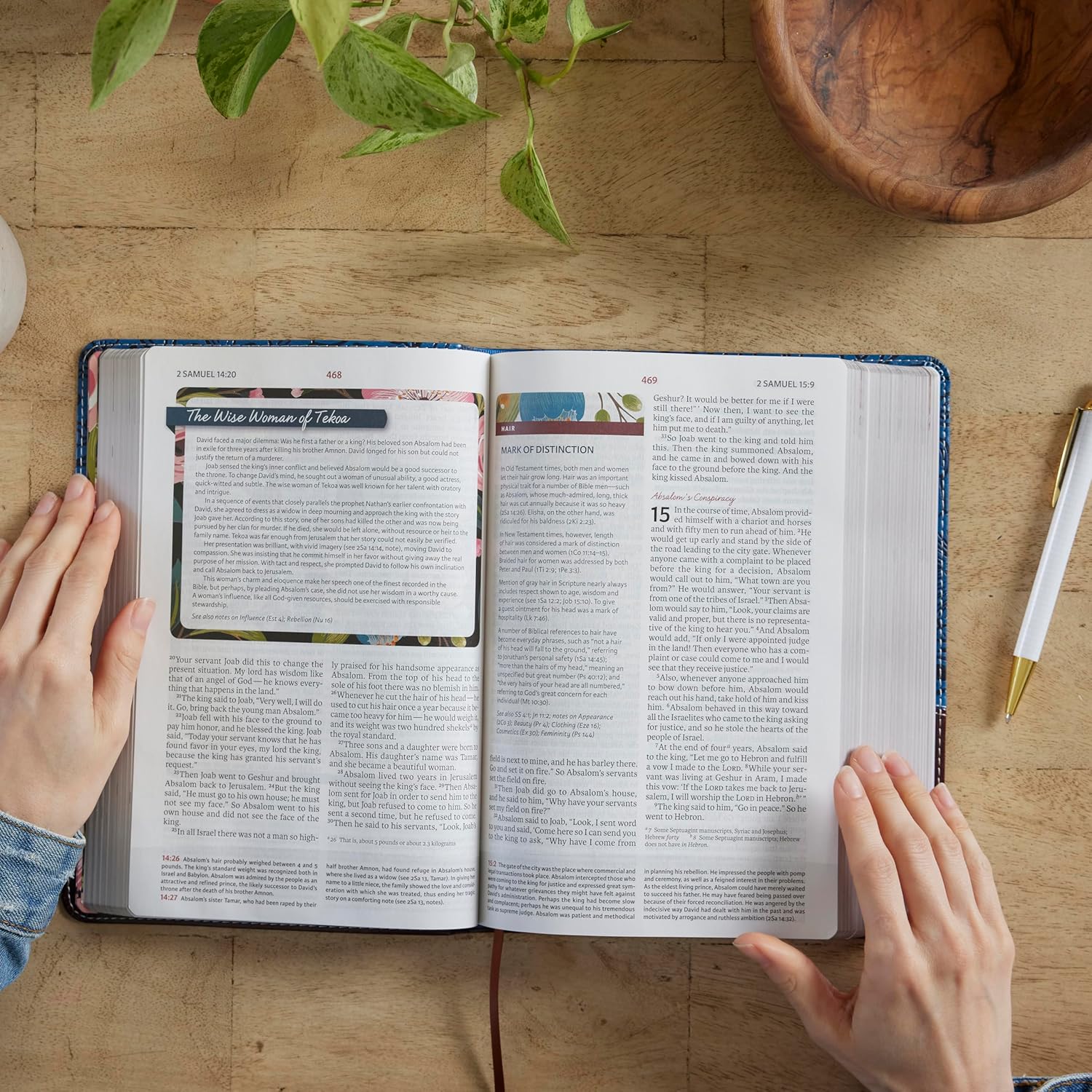 NIV, The Woman's Study Bible, Hardcover, Full-Color, Red Letter: Receiving God's Truth for Balance, Hope, and Transformation - Image 4