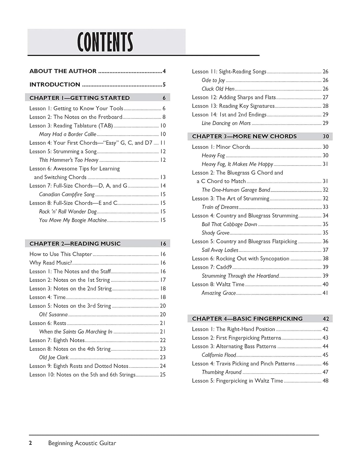 Complete Acoustic Guitar Method: Beginning Acoustic Guitar, Book & Online Video/Audio (Complete Method) - Image 2