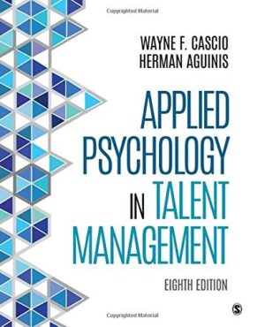 Applied Psychology in Talent Manage...