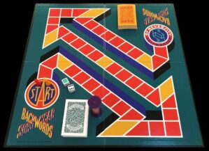 BACKWORDS Board Game