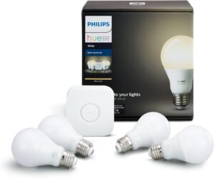 Philips Hue White A19 60W Equivalen...