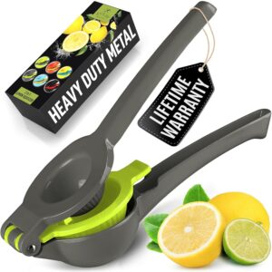 Zulay Kitchen Metal 2-in-1 Lemon Sq...