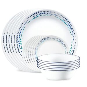 Corelle Vitrelle 18-Piece Dinnerwar...