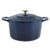 Martha Stewart Gatwick 7 QT Enamel Cast Iron Dutch Oven – Navy Blue