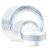 Corelle Vitrelle 18-Piece Dinnerware Set, Ocean Blue